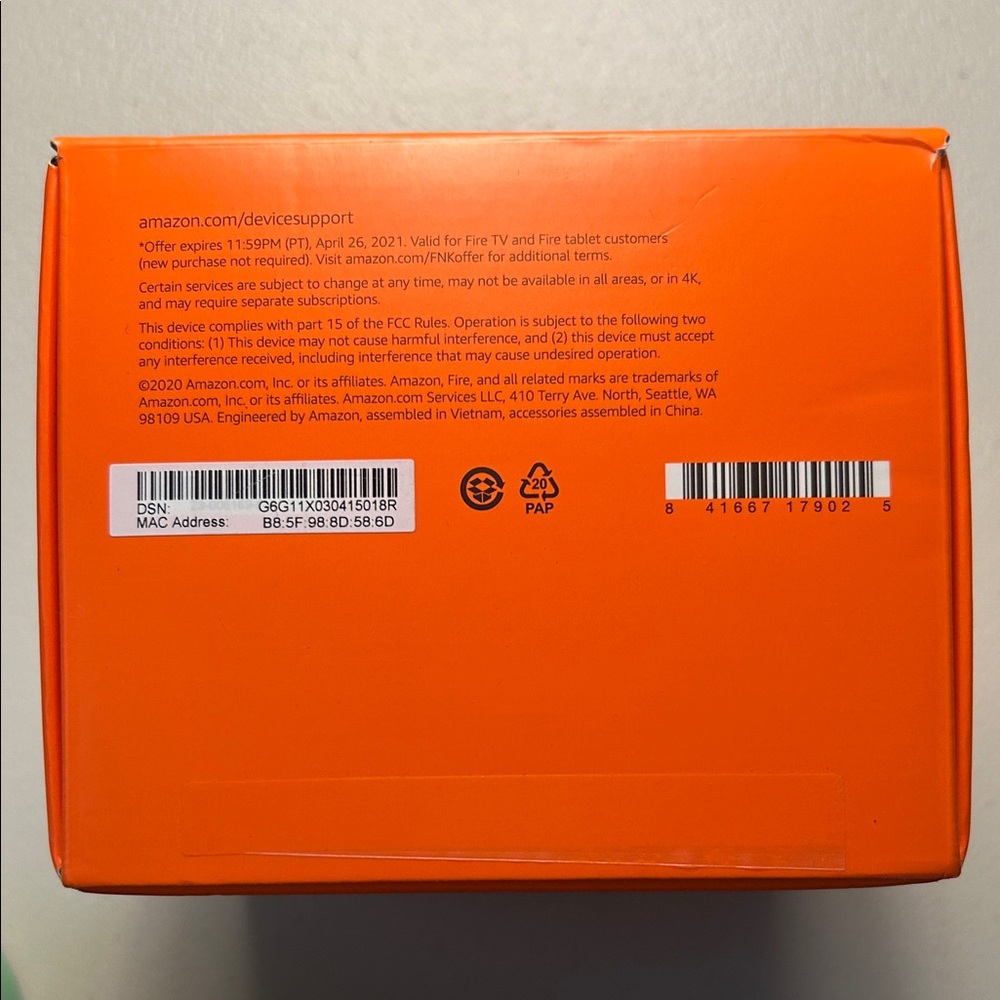 Amazon Fire TV Cube 2nd Gen 4K HDR Alexa Streaming Media Player Open Box - Picture 11 of 11
